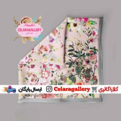روسری ساتن پشت کرپ دوخت کلاراگالری