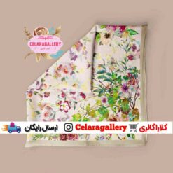 روسری ساتن پشت کرپ دوخت کلاراگالری